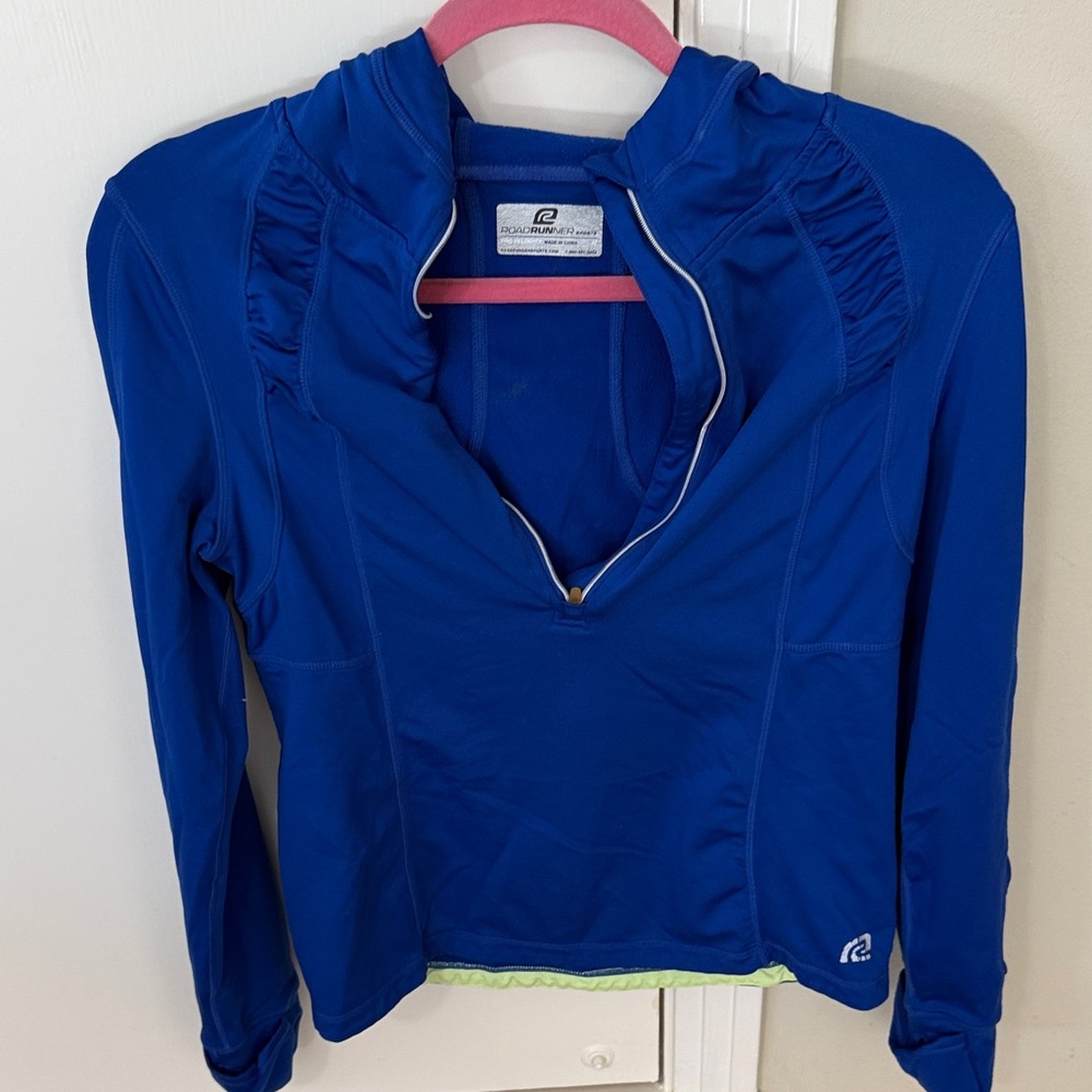 Royal Blue Women's Hoodie by Russell Athletic